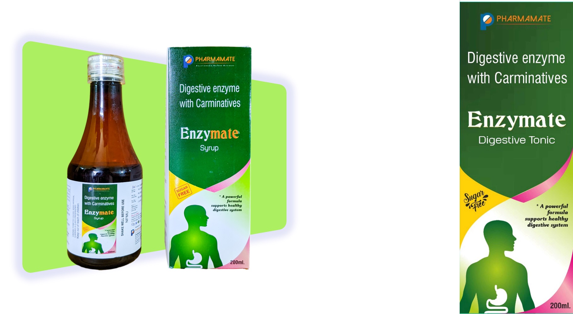 Enzymate - Digestive Syrup, Pharmamate Enzymate - Digestive Syrup, Pharmamate